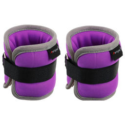 Утяжелители неопреновые ONLYTOP, 2 шт. × 0.25 кг, цвет фиолетовый