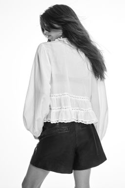 Pintucked blouse - H&m фото 5