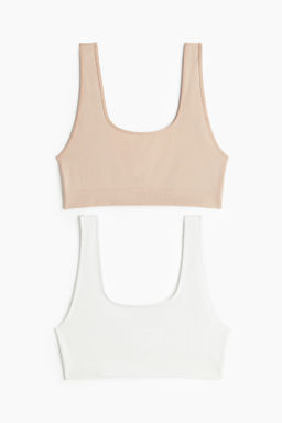 Pack de 2 sujetadores suaves Seamless