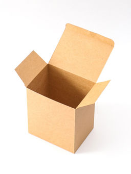 Цена за 4 шт. Коробка складная крафт, упаковка, 13.8×10.3×16.3 см