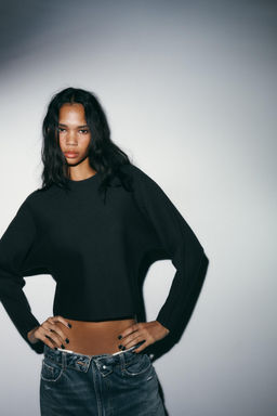 PLAIN KNIT JUMPER - Zara фото 3