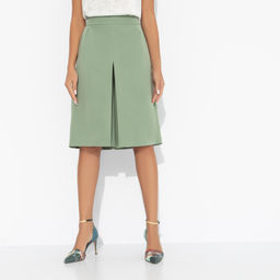 Юбка-шорты с карманами, Девочкам это нравится (green) - Charutti фото 4