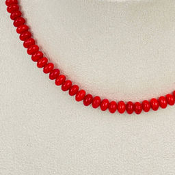 Колье из красного Коралла - Радуга самоцветов фото 2