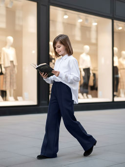 Брюки палаццо для девочки Соль&Перец