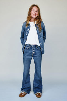 DENIM OVERSHIRT - Zara фото 7