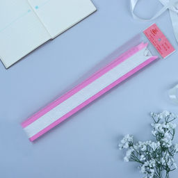 Цена за 10 шт. Бант-бабочка №5 Фактурная полоса, розовый - Simaland фото 3