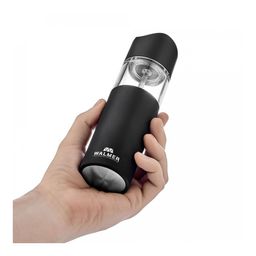 Мельница электронная для соли и перца Walmer Gravity, цвет черный  фото 3