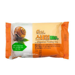 Пилинг-мыло отшелушивающее с муцином улитки Peeling Soap Snail Ekel, Корея, 150 г