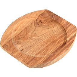 26802 Сковорода чугун 13см с дерев.подст. МВ(х12) - Mayer&boch фото 3