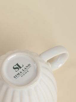 Набор кружек SL Home «Нимфея», 300 мл, 2 шт., керамика, теплый белый