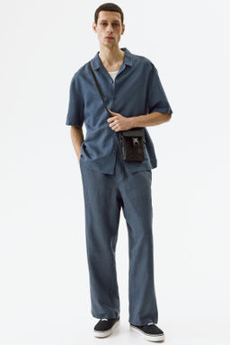Pantal?n de lino Loose Fit - H&m фото 5