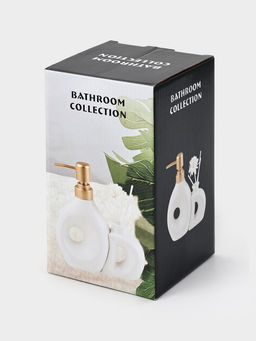 Набор для ванной Дуэт, 2 предмета: дозатор для мыла, диффузор, белый - Simaland фото 6