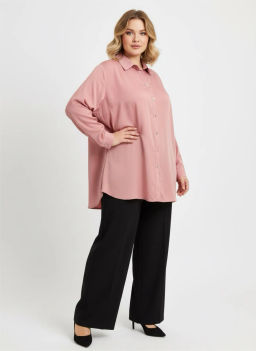 Блузка из штапеля BL30204PIN37