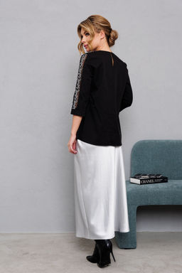 Юбка AMORI 3133 серый  фото 2