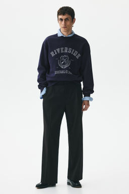 Sudadera estampada Loose Fit - H&m фото 5