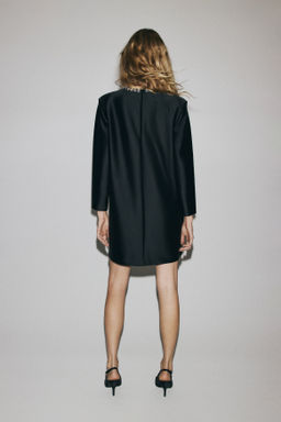 Minivestido con detalles decorativos - H&m фото 6
