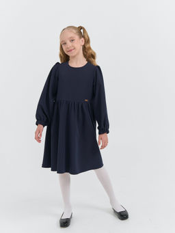 Платье Темно-синее 7+ - Bungly фото 9