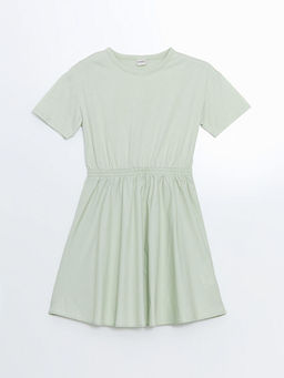 Bisiklet Yaka K?z ?ocuk Elbise