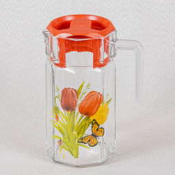 Кувшин 1,5л с деколью, арт. 2262, 43414 в коробке