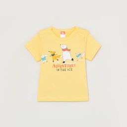 CRB wear/CWNB 62875-30-289 Футболка для мальчика, светло-желтый/Ex.Cherubino  фото 3
