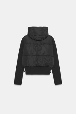 WATER AND WIND PROTECTION HOODED PADDED JACKET - Zara фото 7
