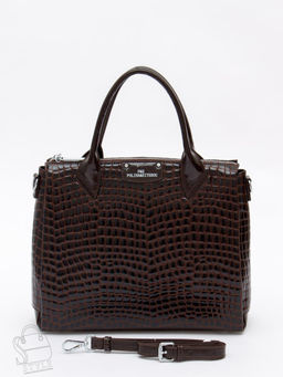 Сумка женская кожаная 1243-6Y coffee Polina&Eiterou