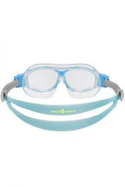 юниорские очки Junior FLAME Mask, Automatic junior flame, Iris, Carpet, Coaster kids - Mad wave фото 3