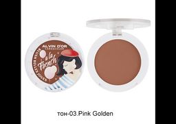 .Alvin Dor ALF-06 A LA FRENCH Румяна для лица Blush belles joues тон 03 pink golden