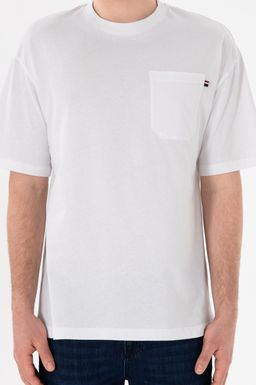 Erkek Comfort Fit Bisiklet Yaka Beyaz Ti__rt Sepette S_rpriz _ndirim - U.s. polo assn фото 7