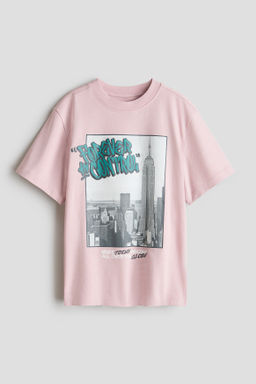 Camiseta estampada de algod?n - H&m фото 3