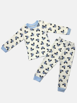 Пижама интерлок-пенье арт.C-PJ023-ITp, голубой микки