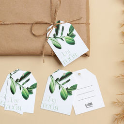 Цена за 20 шт. Шильдик на подарок «Для тебя», 5×7 см