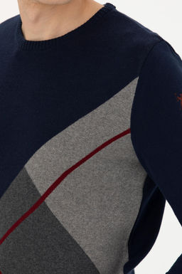 U. S. Polo Assn / Мужской темно-синий свитер - U.s. polo assn фото 21
