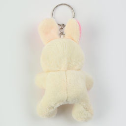 Цена за 24 шт. Мягкая игрушка Кролик на подвесе, 7 см, цвета МИКС - Simaland фото 3