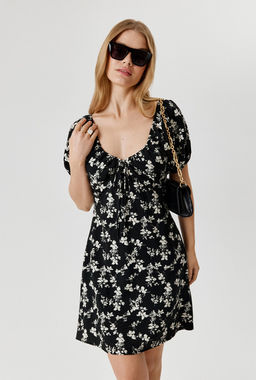 Concept club / Платье жен. Ladd черный принт  фото 5