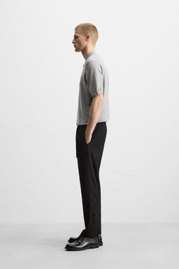 COMFORT FIT JOGGER WAIST TROUSERS - Zara фото 41