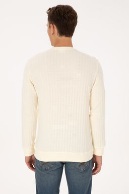 Erkek Krem Sweatshirt - U.s. polo assn фото 12