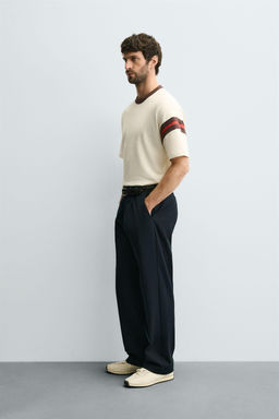 RIB STRIPE T-SHIRT - Zara фото 4