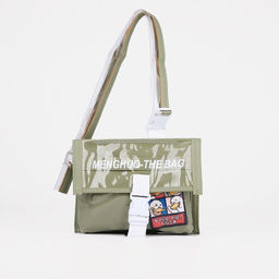 Сумка молодёжная на клапане, цвет зелёный - Simaland фото 2