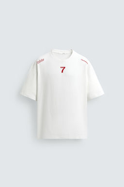 CAMISETA ESTAMPADOS LAVADOS / Blanco