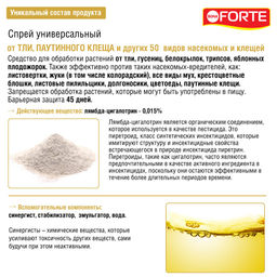 Bona Forte (фл.750мл) спрей от тли, паутинного клеща и других 50 видов насекомых