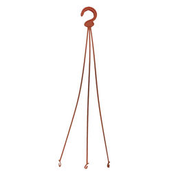 Подвес для кашпо п/эт. "Ирис" 48см (цвет в ассорт.)