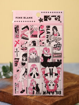 Наклейки "Pink girl"