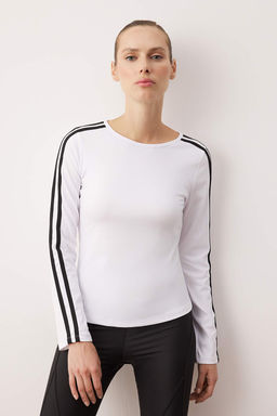 Siyah Dalg?c/Scuba Regular Bluz THMAW26BZ00000 - Trendyolmilla фото 8