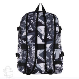 Рюкзак мужской текстильный 1879P black white Sikail - S-style фото 4