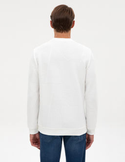 Ekru Regular Fit Sweatshirt - Pierre cardin фото 5