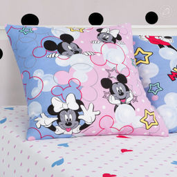 Мини вечеринка 1,5 сп./Пододеяльник: 1 шт. - 215*143; Простыня: 1 шт. - 214*150; Наволочка: 2 шт. - 70*70; Бязь детская - Артпостель фото 2