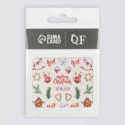 Цена за 6 шт. Слайдеры для ногтей Noel, разноцветные - Qf фото 3