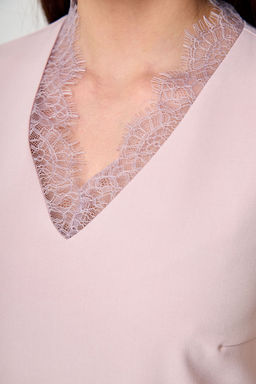 Платье ANELLI 635 розовый  фото 2