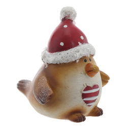 Фигурка декоративная "Птичка", L3 W4,5 H5 см, 2в.